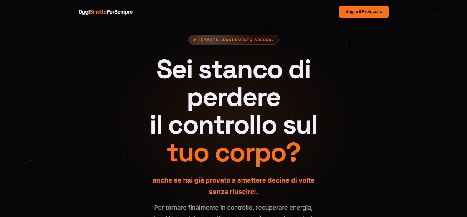 Oggi Smetto Per Sempre